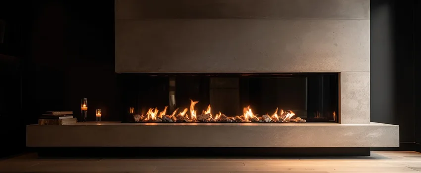 Gas Fireplace Ember Bed Design Services in North Olmsted, Ohio