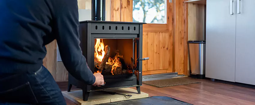 Open Hearth Wood Fireplace Installation in North Olmsted, OH