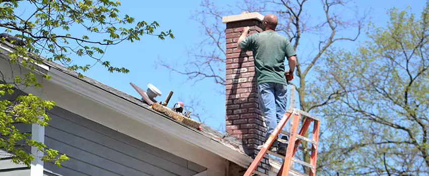 Vinyl and PVC Chimney Flashing Installation in North Olmsted, OH
