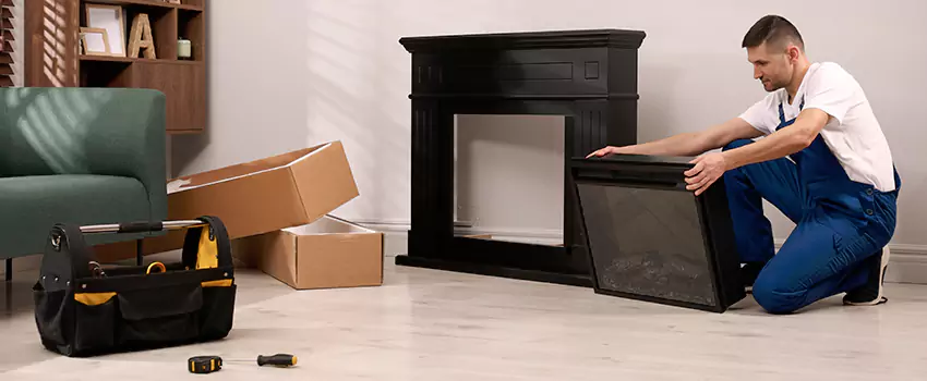 Old Rusted Metal Fireplace Repair And Replacement in North Olmsted, OH