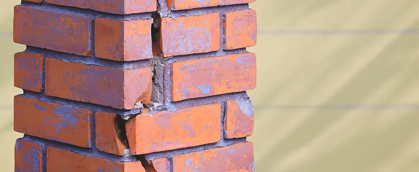 Repairing Cracked Porcelain Tiles for Fireplace in North Olmsted, OH